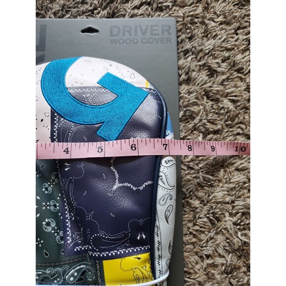 G/FORE Quarter G Bandana Velour-Lined Driver Headcover NWT - Picture 8 of 9